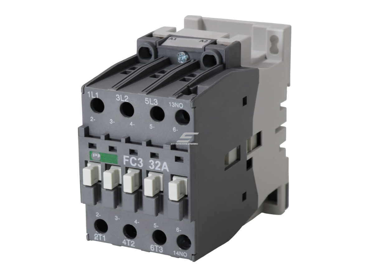 Pramoninis magnetinis kontaktorius | 3P | 32 A (AC-3) | 8 kW/230 V | 1 NO | ritė 42 V AC | IEC/EN 60947-4-1 | Promfactor Baltic FC30032042 Pramoninis magnetinis kontaktorius | 3P | 32 A (AC-3) | 8 kW/230 V | 1 NO | ritė 42 V AC | IEC/EN 60947-4-1 | Promfactor Baltic FC30032042