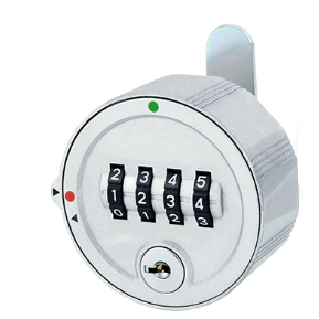 Combination lock | 4-digit | 59 mm | dual-security unlocking | for cabinet | for safe