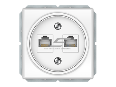 Kompiuterio lizdas | 2 vietų | RJ45 CAT5E UTP AMP | potinkinis | IP20 | baltas | Vilma | ST150 | KLRJ45-25e1-02 | 4779101630473 Kompiuterio lizdas | 2 vietų | RJ45 CAT5E UTP AMP | potinkinis | IP20 | baltas | Vilma | ST150 | KLRJ45-25e1-02 | 4779101630473