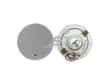 Koaksialinė lubinė garso kolonėlė | 70V/100V | 10W RMS | 103dB | Ø190mm | 6.5" dydžio garsiakalbis | balta Koaksialinė lubinė garso kolonėlė | 70V/100V | 10W RMS | 103dB | Ø190mm | 6.5" dydžio garsiakalbis | balta