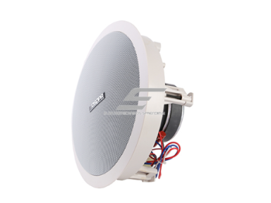 Koaksialinė lubinė garso kolonėlė | 70V/100V | 30W | 92dB | Ø260mm | ABS korpusas + aliuminio grotelės | 8" dydžio garsiakalbis | balta Koaksialinė lubinė garso kolonėlė | 70V/100V | 30W | 92dB | Ø260mm | ABS korpusas + aliuminio grotelės | 8" dydžio garsiakalbis | balta