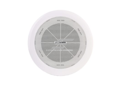 Lubinė garso kolonėlė | 70V/100V | 6W | 91dB | Ø150mm | plieninis korpusas | Fire Dome apsauga | 6.5" dydžio garsiakalbis | balta Lubinė garso kolonėlė | 70V/100V | 6W | 91dB | Ø150mm | plieninis korpusas | Fire Dome apsauga | 6.5" dydžio garsiakalbis | balta