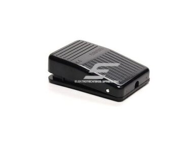 Pramoninis kojinis valdymo pedalas | 4A | 250VAC | 1NO | plastikinis | juodas | IP20 | EMAS | PDM1 Pramoninis kojinis valdymo pedalas | 4A | 250VAC | 1NO | plastikinis | juodas | IP20 | EMAS | PDM1
