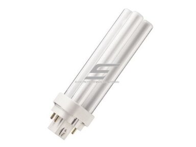 Kompaktinė liuminescencinė lempa G24q-2 | 18W | 4000K | 1200lm | PL-C 4P | Philips Kompaktinė liuminescencinė lempa G24q-2 | 18W | 4000K | 1200lm | PL-C 4P | Philips