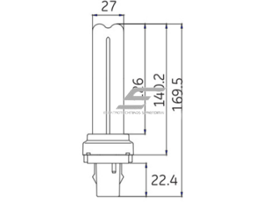 Kompaktinė liuminescencinė lempa G24d-3 | 26W | 2700K | 1800lm | 2pin | Tungsram | 190373 | 9004100903712 Kompaktinė liuminescencinė lempa G24d-3 | 26W | 2700K | 1800lm | 2pin | Tungsram | 190373 | 9004100903712