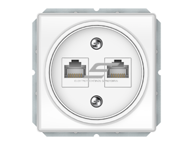 Kompiuterio lizdas | 2 vietų | RJ45 CAT5E UTP AMP | potinkinis | IP20 | baltas | Vilma | ST150 | KLRJ45-25e1-02 | 4779101630473 Kompiuterio lizdas | 2 vietų | RJ45 CAT5E UTP AMP | potinkinis | IP20 | baltas | Vilma | ST150 | KLRJ45-25e1-02 | 4779101630473