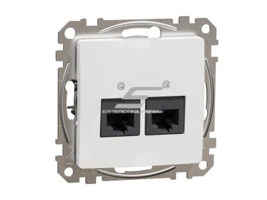 Kompiuterio lizdas | 2 vietų | 2xRJ45 CAT5E UTP | potinkinis | IP20 | baltas | Sedna Design | Schneider Electric | SDD111452 Kompiuterio lizdas | 2 vietų | 2xRJ45 CAT5E UTP | potinkinis | IP20 | baltas | Sedna Design | Schneider Electric | SDD111452