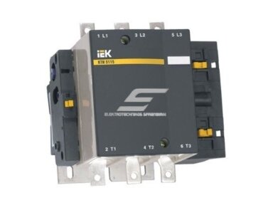 Kontaktorius | 1NO | 3P | 75kW | 265A | 230V | IP00 | IEK | KTI-5265-265A-230V Kontaktorius | 1NO | 3P | 75kW | 265A | 230V | IP00 | IEK | KTI-5265-265A-230V
