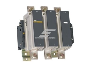 Kontaktorius | 1NO | 3P | 200kW | 630A | 230V | IEK | KTI-7360-630A-230V Kontaktorius | 1NO | 3P | 200kW | 630A | 230V | IEK | KTI-7360-630A-230V