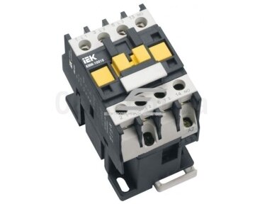 Kontaktorius | 1NO | 3P | 4kW | 9A | 400V | IP20 | IEK | IEK-4W-9A-400V_3P_1NO Kontaktorius | 1NO | 3P | 4kW | 9A | 400V | IP20 | IEK | IEK-4W-9A-400V_3P_1NO
