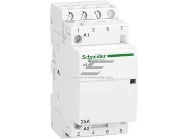 Modulinis kontaktorius | 3P | 3NO | 25A | 230VAC | DIN | Schneider Electric | Acti9 | iCT | A9C20833 Modulinis kontaktorius | 3P | 3NO | 25A | 230VAC | DIN | Schneider Electric | Acti9 | iCT | A9C20833