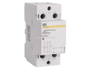 Modulinis kontaktorius | 2P | 1NO+1NC | 63A | 230V | DIN | IP20 | IEK | MKK10-63-11 | 4606056229196 Modulinis kontaktorius | 2P | 1NO+1NC | 63A | 230V | DIN | IP20 | IEK | MKK10-63-11 | 4606056229196