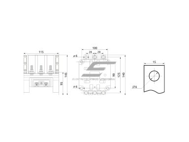 Pramoninis magnetinis kontaktorius | 3P | 100 A (AC-3) | 30 kW/230 V | 4 NO + 2 NC | ritė 110 V AC | IEC/EN 60947-4-1 | Promfactor Baltic FC50100110 Pramoninis magnetinis kontaktorius | 3P | 100 A (AC-3) | 30 kW/230 V | 4 NO + 2 NC | ritė 110 V AC | IEC/EN 60947-4-1 | Promfactor Baltic FC50100110