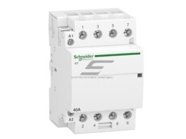 Modulinis kontaktorius | 4P | 4NO | 40A | 230VAC | DIN | Schneider Electric | Acti9 | iCT | A9C20844 Modulinis kontaktorius | 4P | 4NO | 40A | 230VAC | DIN | Schneider Electric | Acti9 | iCT | A9C20844