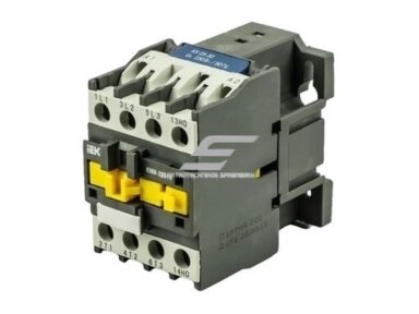 Kontaktorius | 1NO | 3P | 5,5kW | 25A | 230V | IP20 | IEK | IEK-5,5KW-25A-230V-22510 Kontaktorius | 1NO | 3P | 5,5kW | 25A | 230V | IP20 | IEK | IEK-5,5KW-25A-230V-22510