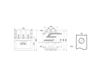 Pramoninis magnetinis kontaktorius | 3P | 250 A (AC-3) | 75 kW/230 V | 4 NO + 2 NC | ritė 110 V AC | IEC/EN 60947-4-1 | Promfactor Baltic FC60250110 Pramoninis magnetinis kontaktorius | 3P | 250 A (AC-3) | 75 kW/230 V | 4 NO + 2 NC | ritė 110 V AC | IEC/EN 60947-4-1 | Promfactor Baltic FC60250110