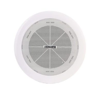 Griestu skaļrunis | 70V/100V | 6W | 91dB | tērauda korpuss | Fire Dome aizsardzība | 6.5" skaļrunis Griestu skaļrunis | 70V/100V | 6W | 91dB | tērauda korpuss | Fire Dome aizsardzība | 6.5" skaļrunis