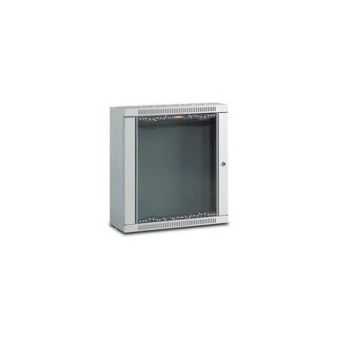 Elektriskās sadales komutācijas skapis | piekarams | 3U | 540x400x180mm | stikla durvis Elektriskās sadales komutācijas skapis | piekarams | 3U | 540x400x180mm | stikla durvis
