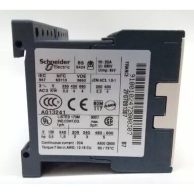 Reversais kontaktors 4kW | 20A | 230-690V | LC2K0910B72 Telemecanique Reversais kontaktors 4kW | 20A | 230-690V | LC2K0910B72 Telemecanique