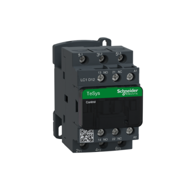 LC1D kontaktors | 3P | 12A | 5,5kW | 230VAC | AC 50/60Hz spole | 3NO palīgkontakti | Skrūvju spailes LC1D kontaktors | 3P | 12A | 5,5kW | 230VAC | AC 50/60Hz spole | 3NO palīgkontakti | Skrūvju spailes