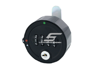 Kodinė mechaninė spyna spintelėms ir seifams | 4 skaitmenų kombinacija | dvigubo saugumo atrakinimas Password + Card | Ø59mm | juoda | cinko lydinys Kodinė mechaninė spyna spintelėms ir seifams | 4 skaitmenų kombinacija | dvigubo saugumo atrakinimas Password + Card | Ø59mm | juoda | cinko lydinys