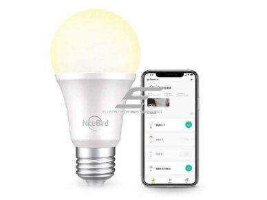 Išmani LED lemputė | E27 | 8W | 2700K | Wi-Fi | Smart Life | TUYA | Nite Bird by Gosund | WB2