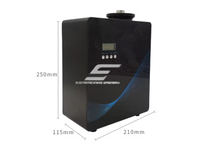 Komercinis aromato difuzorius | 10 W | 500 ml | iki 1000 m³ | Wi-Fi | HVAC jungtis | sieninis arba pastatomas | 250×115×210 mm | juodas | ES-GT-1000FBB 1