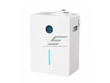 Komercinis aromato difuzorius | 28 W | 1200 ml | iki 5000 m³ | valdymas programėle | HVAC jungtis | pastatomas | 295×162×400 mm | baltas | ES-GAL-5000HFW 1