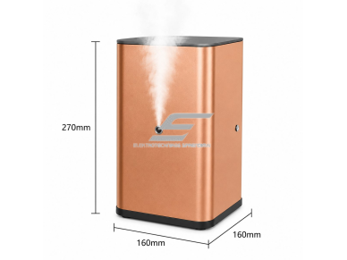Bevandenis aromato difuzorius | 12 W | 500 ml | valdymas programėle | HVAC jungtis | pastatomas | 160×160×270 mm | bronzinis | ES-GB-800G 1 Bevandenis aromato difuzorius | 12 W | 500 ml | valdymas programėle | HVAC jungtis | pastatomas | 160×160×270 mm | bronzinis | ES-GB-800G 1