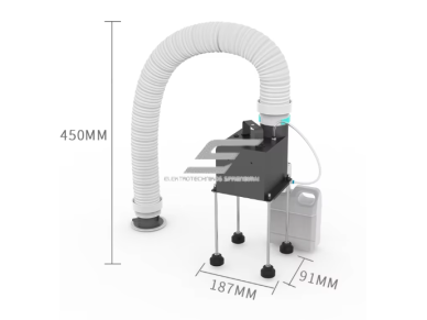 Ortakinis aromato difuzorius | 17 W | 1000 ml | iki 2000 m³ | 12 V DC | valdymas programėle | HVAC jungtis | lubinis | 201×91×187 mm | ES-GL-BB1 1