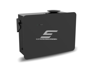 Bevandenis aromato difuzorius | 8 W | 500 ml | iki 2000 m³ | 12 V DC | Wi-Fi ir Bluetooth | sieninis arba pastatomas | 344×154×256,5 mm | juodas | ES-GL-D2000B1