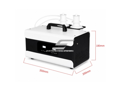 Bevandenis aromato difuzorius | 24 W | 2×1000 ml | valdymas programėle | HVAC jungtis | sieninis arba pastatomas | 395×200×230 mm | baltas | ES-LK-10000 1