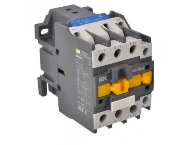 Kontaktorius | 1NO | 3P | 15kW | 32A | 400V | IP20 | IEK | IEK-15KW-32A-400V-23210 Kontaktorius | 1NO | 3P | 15kW | 32A | 400V | IP20 | IEK | IEK-15KW-32A-400V-23210