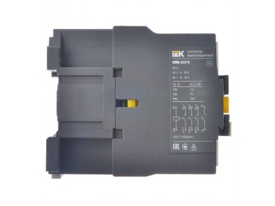 Kontaktorius | 1NO | 3P | 15kW | 32A | 400V | IP20 | IEK | IEK-15KW-32A-400V-23210 1 Kontaktorius | 1NO | 3P | 15kW | 32A | 400V | IP20 | IEK | IEK-15KW-32A-400V-23210 1