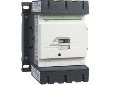 Kontaktorius | 1NO+1NC | 3P | 55kW | 115A | 230VAC | IP20 | Schneider Electric | LC1D115P7 Kontaktorius | 1NO+1NC | 3P | 55kW | 115A | 230VAC | IP20 | Schneider Electric | LC1D115P7