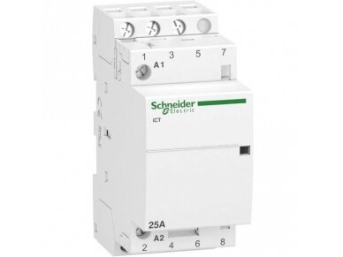 Modulinis kontaktorius | 3P | 3NO | 25A | 230VAC | DIN | Schneider Electric | Acti9 | iCT | A9C20833