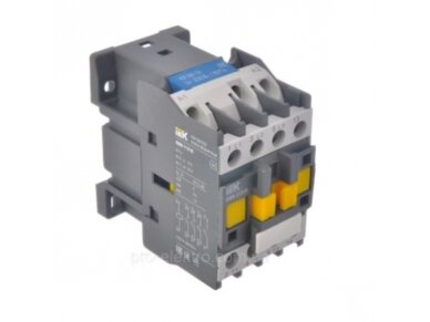 Kontaktorius | 1NC | 3P | 3kW | 12A | 230V | IP20 | IEK | IEK-3KW-12A-230V_1NZ | 4606056033649 Kontaktorius | 1NC | 3P | 3kW | 12A | 230V | IP20 | IEK | IEK-3KW-12A-230V_1NZ | 4606056033649