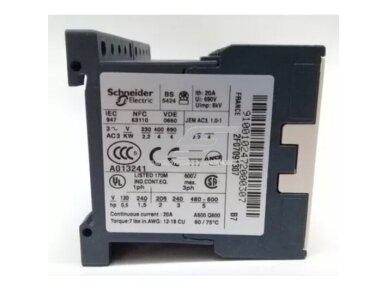 Reversinis kontaktorius | 4kW | 20A | 230-690V | IP20 | Telemecanique | LC2K0910B72 1 Reversinis kontaktorius | 4kW | 20A | 230-690V | IP20 | Telemecanique | LC2K0910B72 1