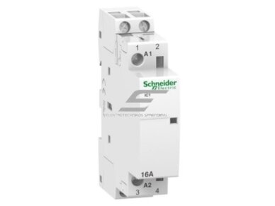 Modulinis kontaktorius | 2P | 1NO+1NC | 16A | 230VAC | DIN | Schneider Electric | Acti9 | iCT | A9C22715 Modulinis kontaktorius | 2P | 1NO+1NC | 16A | 230VAC | DIN | Schneider Electric | Acti9 | iCT | A9C22715