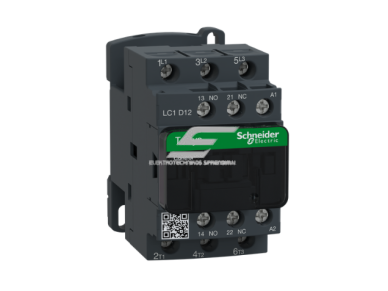 LC1D kontaktorius | 3P | 12A | 5,5kW | 230VAC | AC 50/60Hz ritė | 3NA pagalbiniai kontaktai | varžtiniai gnybtai LC1D kontaktorius | 3P | 12A | 5,5kW | 230VAC | AC 50/60Hz ritė | 3NA pagalbiniai kontaktai | varžtiniai gnybtai