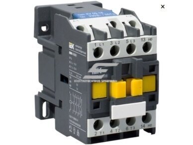 Kontaktorius | 1NC | 3P | 4kW | 18A | 110V | IP20 | IEK | IEK-4KW-18A-110V_1N3 Kontaktorius | 1NC | 3P | 4kW | 18A | 110V | IP20 | IEK | IEK-4KW-18A-110V_1N3