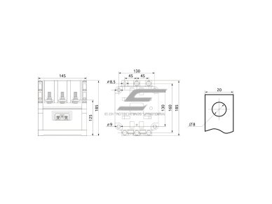 Pramoninis magnetinis kontaktorius | 3P | 200 A (AC-3) | 55 kW/230 V | 4 NO + 2 NC | ritė 400 V AC | IEC/EN 60947-4-1 | Promfactor Baltic FC60200400 1 Pramoninis magnetinis kontaktorius | 3P | 200 A (AC-3) | 55 kW/230 V | 4 NO + 2 NC | ritė 400 V AC | IEC/EN 60947-4-1 | Promfactor Baltic FC60200400 1