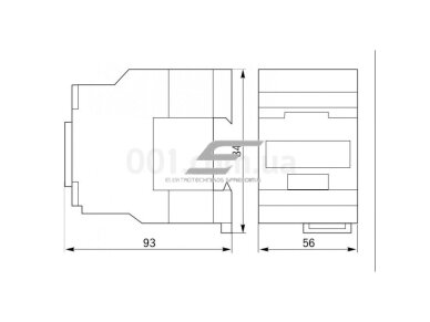 Kontaktorius | 1NO | 3P | 5,5kW | 12A | 110V | IP20 | IEK | IEK-5,5KW-25A-110V-1NO 1 Kontaktorius | 1NO | 3P | 5,5kW | 12A | 110V | IP20 | IEK | IEK-5,5KW-25A-110V-1NO 1