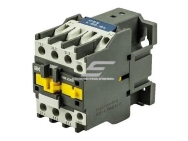 Kontaktorius | 1NO | 3P | 7,5kW | 32A | 230V | IP20 | IEK | KKM21-032-230-10 | 4606056033984 Kontaktorius | 1NO | 3P | 7,5kW | 32A | 230V | IP20 | IEK | KKM21-032-230-10 | 4606056033984