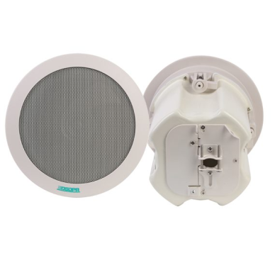 Koaksiālais griestu skaļrunis | 70V/100V | 4–16 Ω | 20W | 90dB | metāla režģis | 5" skaļrunis 1