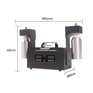 Commercial aroma diffuser | 14W | 1000 ml | up to 6000 m³ | HVAC integration | APP control | floor-standing | dry diffusion technology | 495x180x330 mm | black 2 Commercial aroma diffuser | 14W | 1000 ml | up to 6000 m³ | HVAC integration | APP control | floor-standing | dry diffusion technology | 495x180x330 mm | black 2