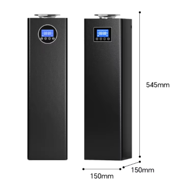 Kommertslik aroomidifuuser | 24W | 1000 ml | kuni 2000 m³ | APP + Bluetooth juhtimine | vabalt seisev | veevaba tehnoloogia | 150x150x545 mm | hõbedane 1 Kommertslik aroomidifuuser | 24W | 1000 ml | kuni 2000 m³ | APP + Bluetooth juhtimine | vabalt seisev | veevaba tehnoloogia | 150x150x545 mm | hõbedane 1