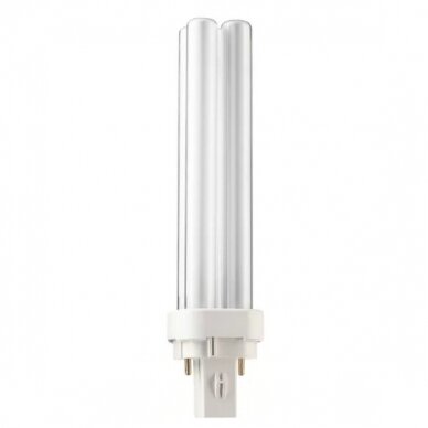 Kompaktowa lampa fluorescencyjna G24d-2 | 18W | 4000K | 1200lm | 150x27mm | 2pin | Master Philips Kompaktowa lampa fluorescencyjna G24d-2 | 18W | 4000K | 1200lm | 150x27mm | 2pin | Master Philips