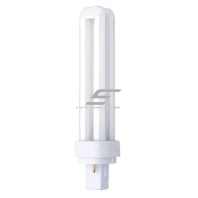 Компактная люминесцентная лампа G23 | 7W | 6500K | 425lm | 2pin | Tungsram Компактная люминесцентная лампа G23 | 7W | 6500K | 425lm | 2pin | Tungsram