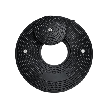 Composite sewer manhole / technical access cover | hatch | Ø900mm | C250 | two-part cover | SMC | black